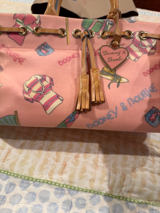Dooney & Bourke Handbags - Dooney & Bourke "Miami" Tassel Vintage Tote from the early 2000s.